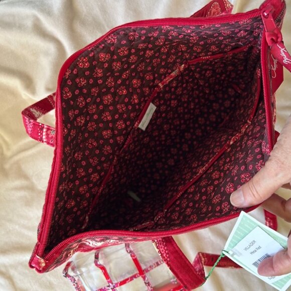 Vera Bradley Villager Tote Brand New - Picture 4 of 5